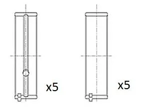 Alkūninio veleno indėklas FAI AutoParts BM1130-STD