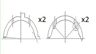 Atraminis tarpiklis, alkūninis velenas FAI AutoParts BT3011-STD