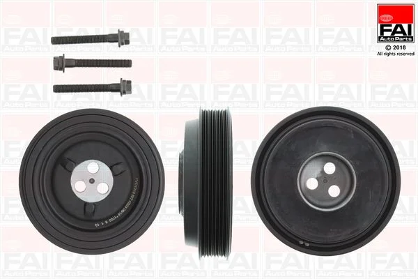 Belt Pulley Set, crankshaft FAI AutoParts FVD1010K