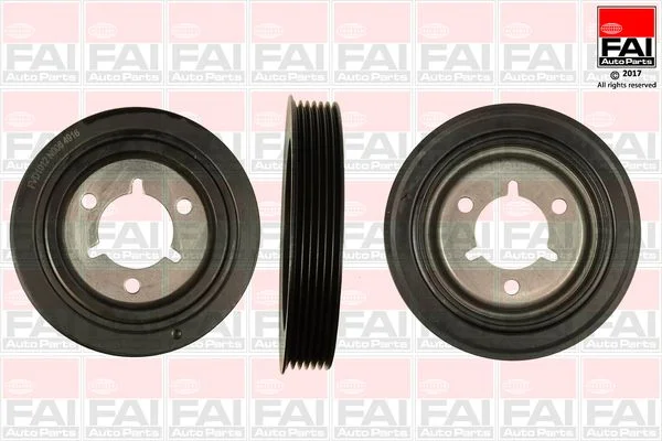 Polia da correia, virabrequim FAI AutoParts FVD1012