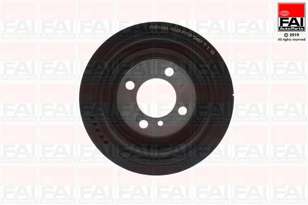 Polia da correia, virabrequim FAI AutoParts FVD1063