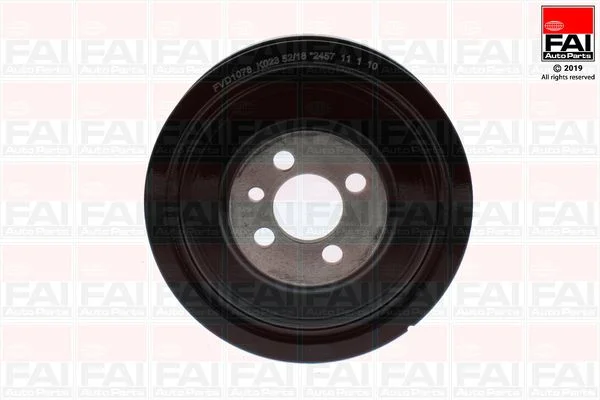 Polia da correia, virabrequim FAI AutoParts FVD1078