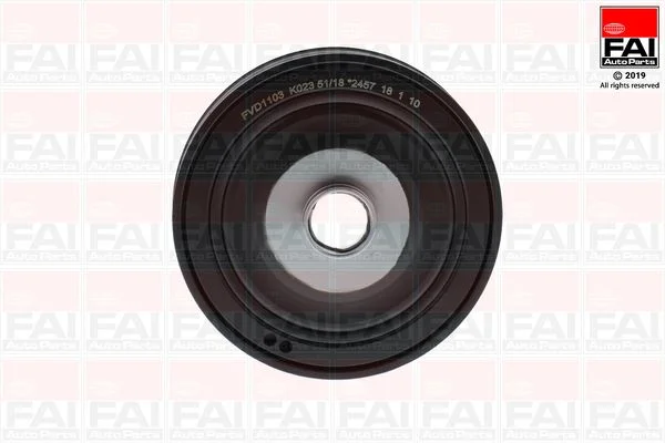 Polia da correia, virabrequim FAI AutoParts FVD1103