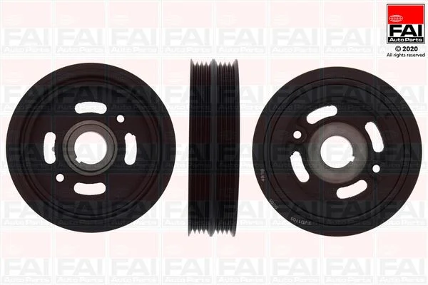 Polia da correia, virabrequim FAI AutoParts FVD1105