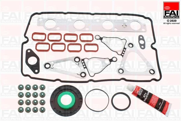 Tarpiklių komplektas, cilindro galva FAI AutoParts HS1446NH