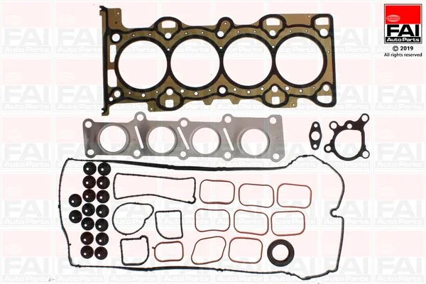 Tarpiklių komplektas, cilindro galva FAI AutoParts HS1638