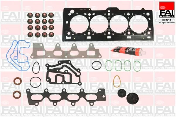 Tarpiklių komplektas, cilindro galva FAI AutoParts HS880