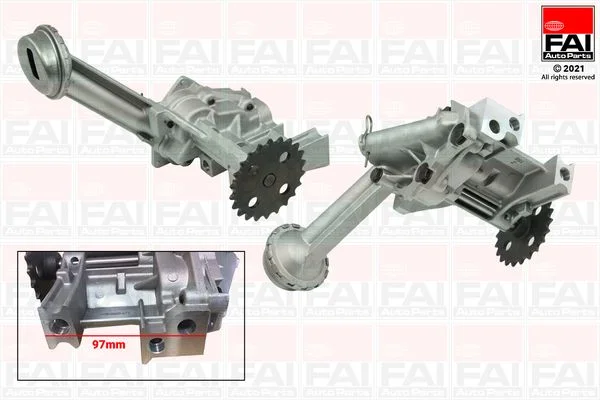 Bomba de óleo FAI AutoParts OP273