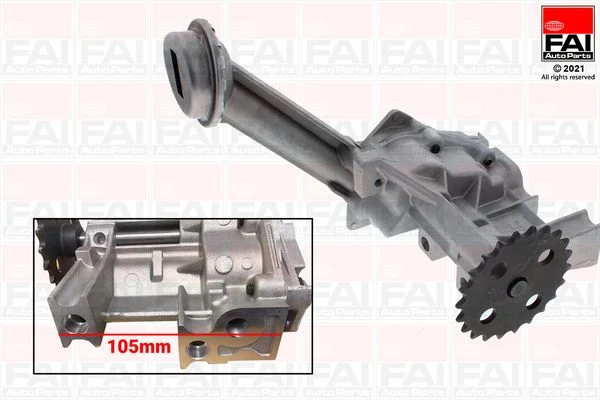 Bomba de óleo FAI AutoParts OP350