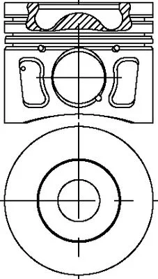 Stūmoklis FAI AutoParts PK38-000