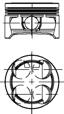 Stūmoklis FAI AutoParts PK94-050