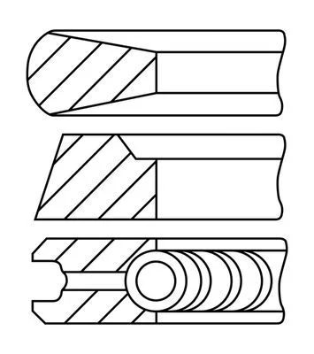 Piston Ring Set FAI AutoParts PR27-000