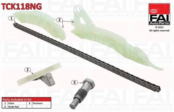 Timing Chain Kit FAI AutoParts TCK118NG