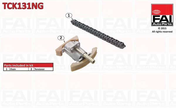 Paskirstymo grandinės komplektas FAI AutoParts TCK131NG