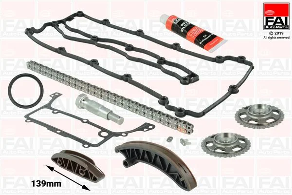 Paskirstymo grandinės komplektas FAI AutoParts TCK227