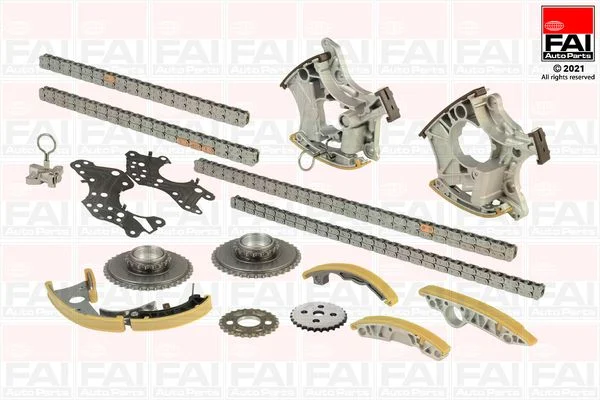 Paskirstymo grandinės komplektas fai autoparts TCK247