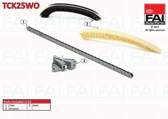 Timing Chain Kit FAI AutoParts TCK25WO