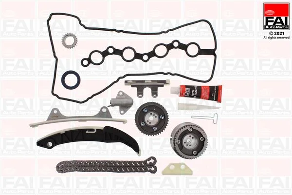 Paskirstymo grandinės komplektas FAI AutoParts TCK334VVT