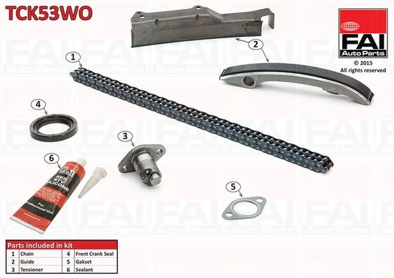 Timing Chain Kit FAI AutoParts TCK53WO