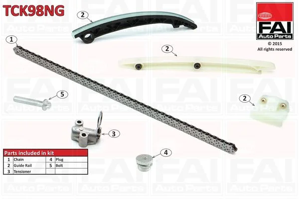 Timing Chain Kit FAI AutoParts TCK98NG