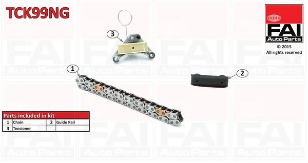 Kit de corrente de distribuição FAI AutoParts TCK99NG