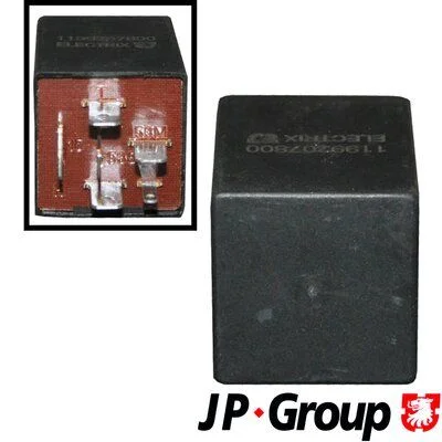 Relé, intervalo de limpeza/lavagem JP GROUP 1199207800