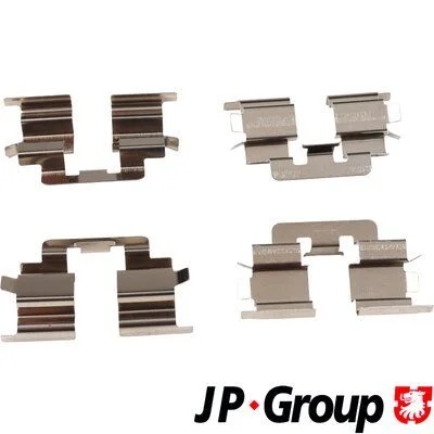 Kit de acessórios, pastilha de travão de disco JP GROUP 1364004110