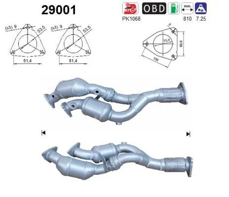 Catalytic Converter AS 29001
