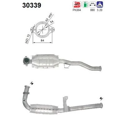 Catalytic Converter AS 30339