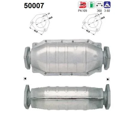 Catalytic Converter AS 50007