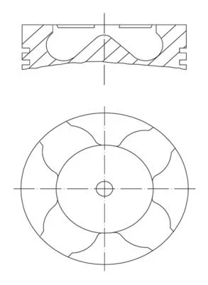 Piston MAHLE 081 PI 00103 000