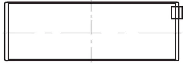 Rolamento da cambota MAHLE 001 HL 20044 050