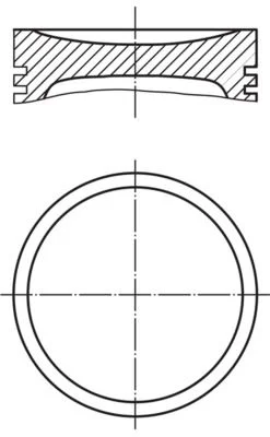 Pistão MAHLE 003 94 01