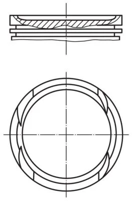 Pistão MAHLE 010 05 00