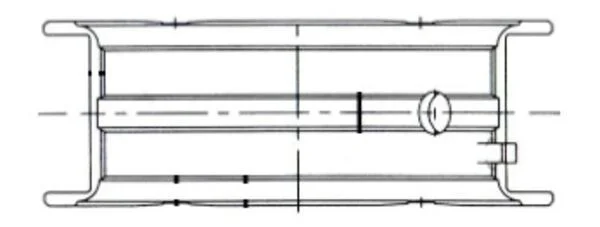 Rolamento da cambota MAHLE 011FL21059050
