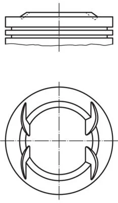 Pistão MAHLE 011PI00111000
