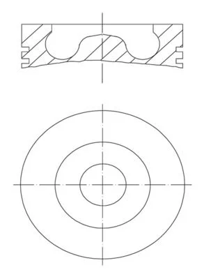 Pistão MAHLE 013PI00147000