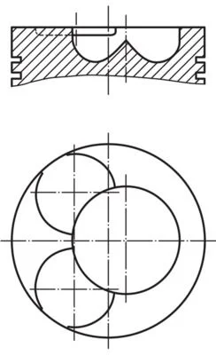 Piston MAHLE 0280701