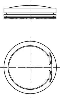 Pistão MAHLE 028PI00128000