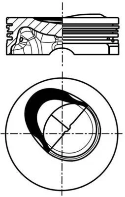 Pistão MAHLE 028PI00130000