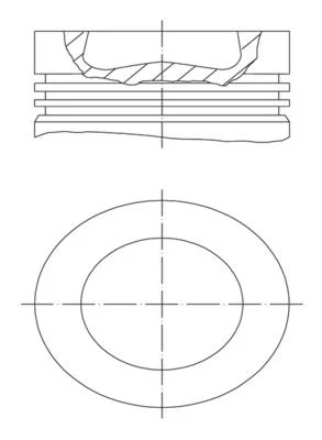 Pistão MAHLE 028PI00139001