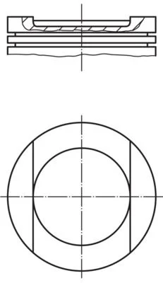 Pistão MAHLE 028 PI 00144 000