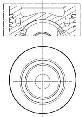 Piston MAHLE 028PI00154000