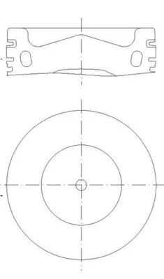 Pistão MAHLE 028PI00158001
