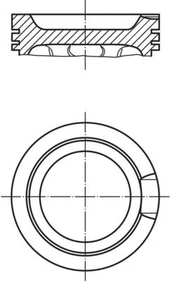 Pistão MAHLE 033 14 00