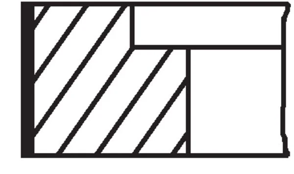 Piston Ring Set MAHLE 03474N0