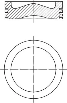 Piston MAHLE 039PI00125000
