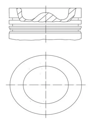 Pistão MAHLE 039PI00127000