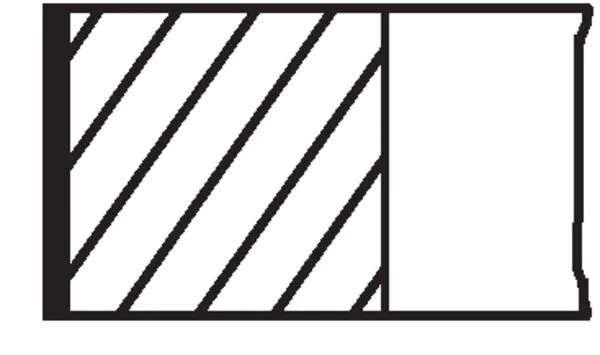 Piston Ring Set MAHLE 039RS001160N0