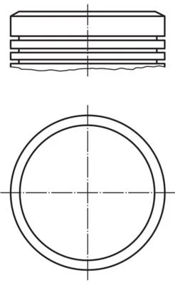Pistão MAHLE 040 02 00